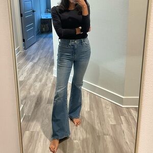 Madewell skinny flare jeans